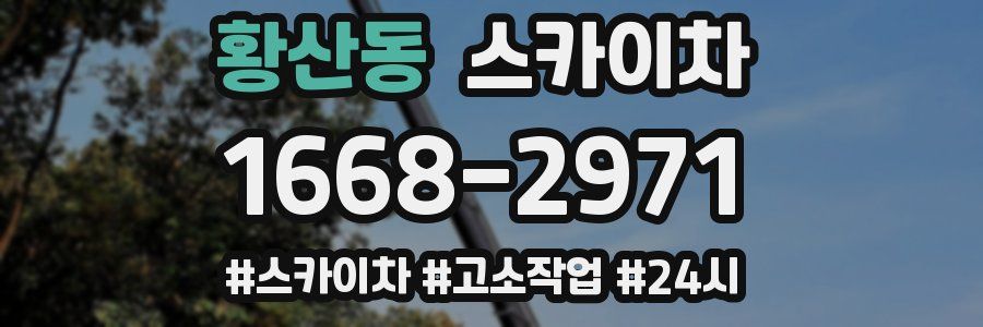 황산동 스카이차