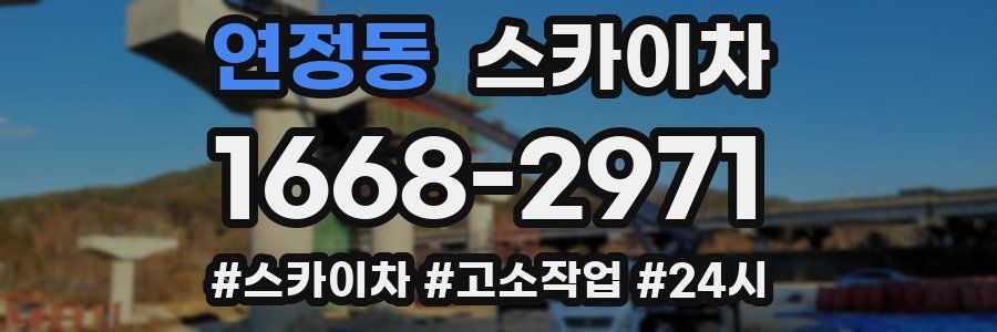 연정동 스카이차