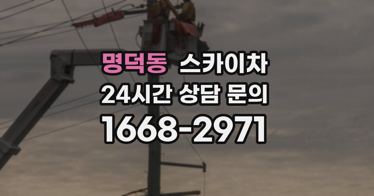 명덕동 스카이차