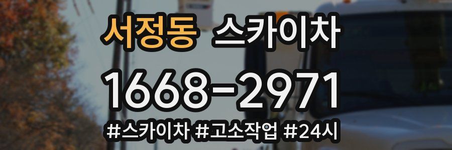 서정동 스카이차