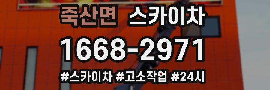 죽산면 스카이차