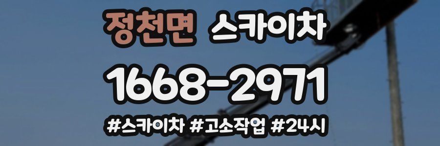 정천면 스카이차