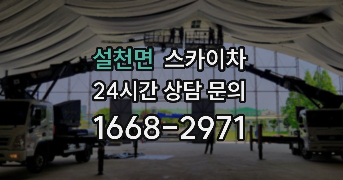 설천면 스카이차