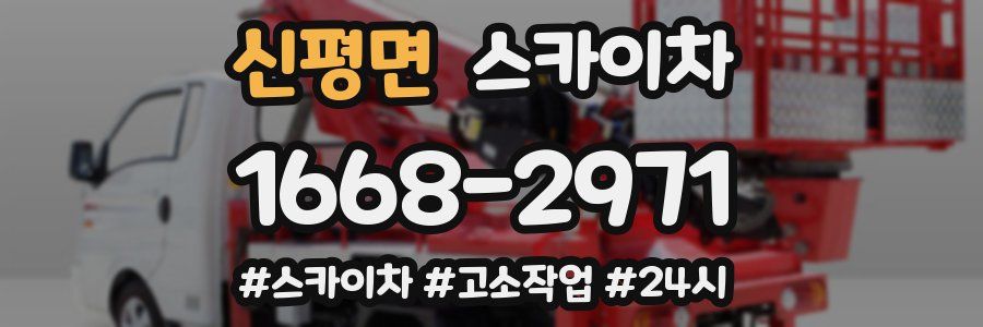 신평면 스카이차