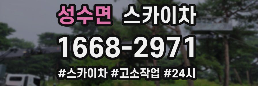 성수면 스카이차