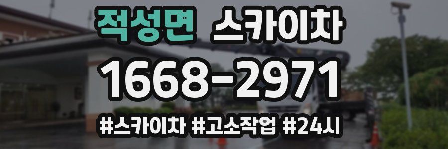 적성면 스카이차