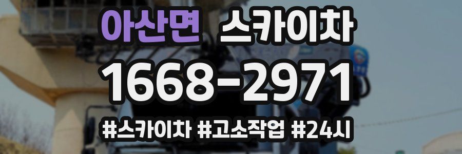 아산면 스카이차