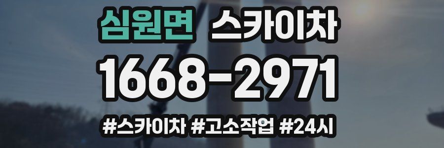 심원면 스카이차