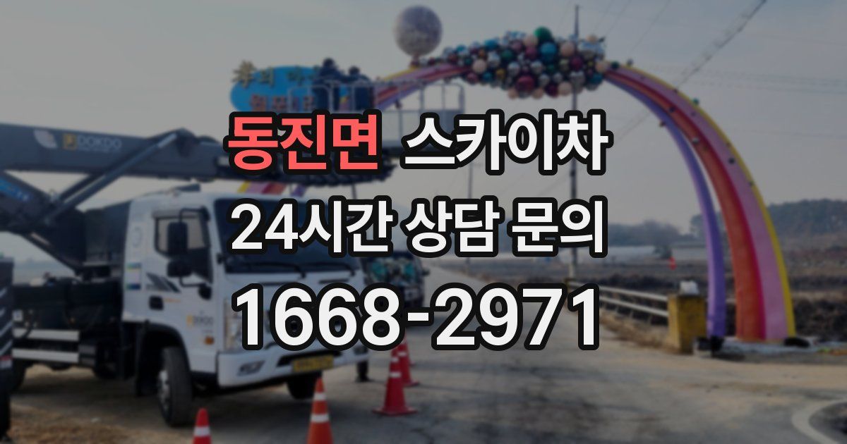 동진면 스카이차