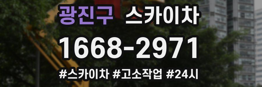 광진구 스카이차