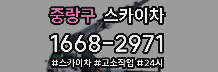 중랑구 스카이차