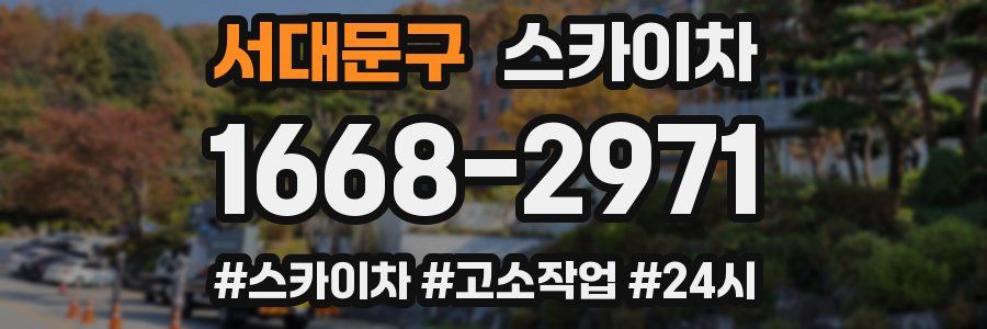 서대문구 스카이차