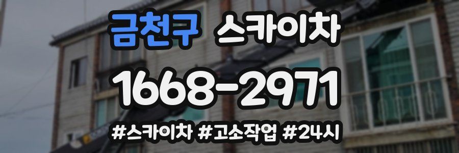 금천구 스카이차