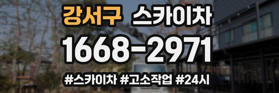 강서구 스카이차