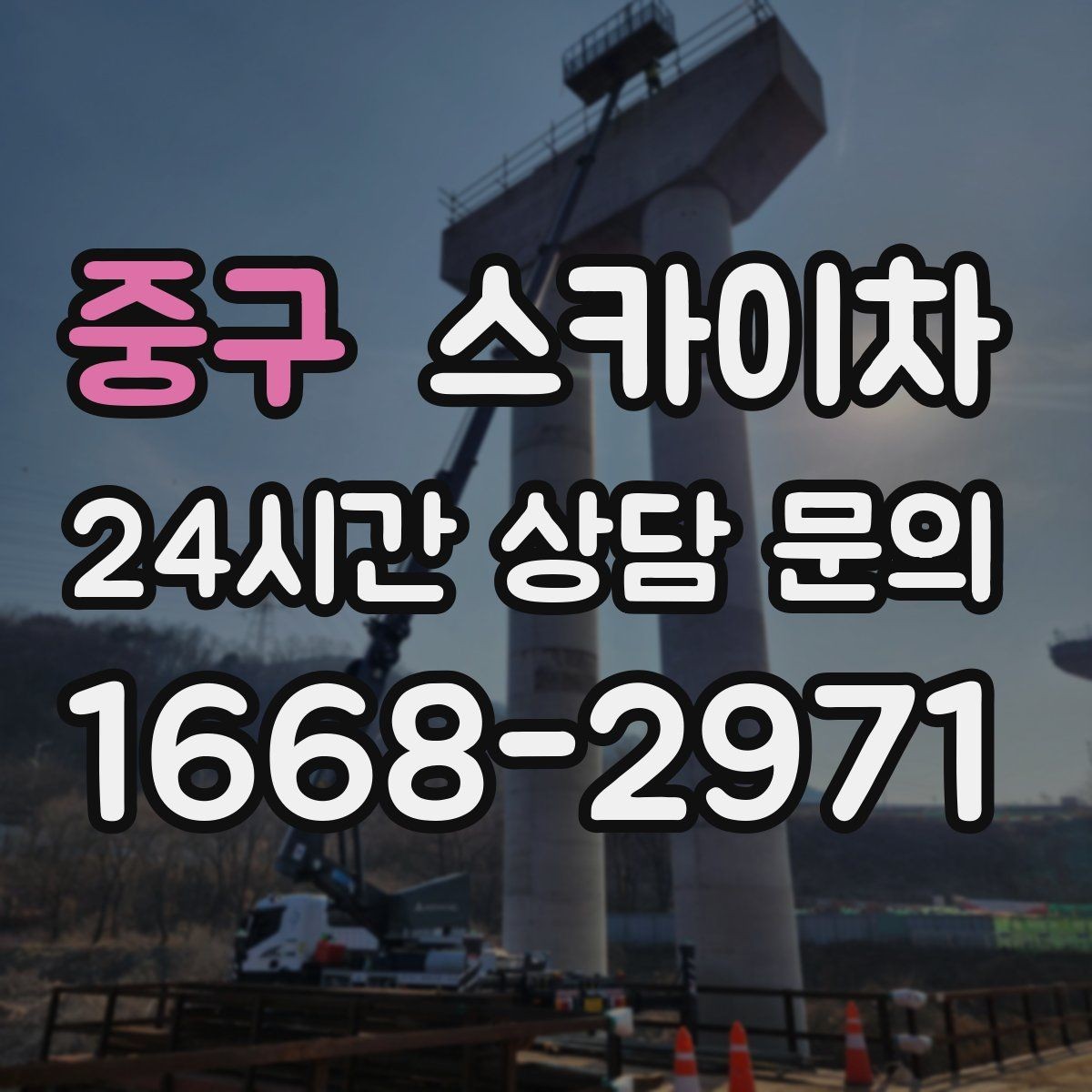 중구 스카이차 체육관 외벽 조명 교체 진행 요령