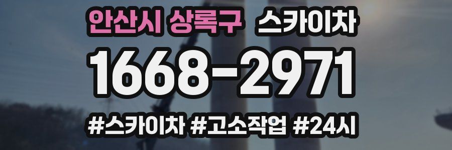 안산시 상록구 스카이차