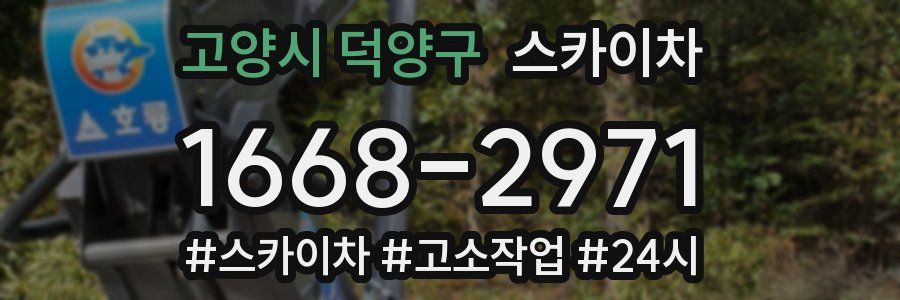 고양시 덕양구 스카이차