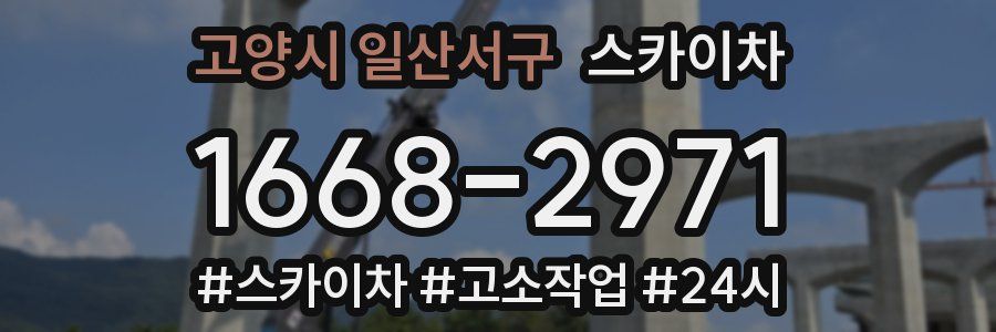 고양시 일산서구 스카이차