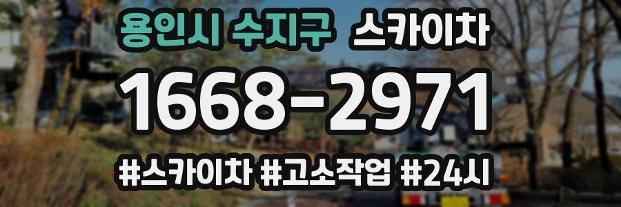 용인시 수지구 스카이차