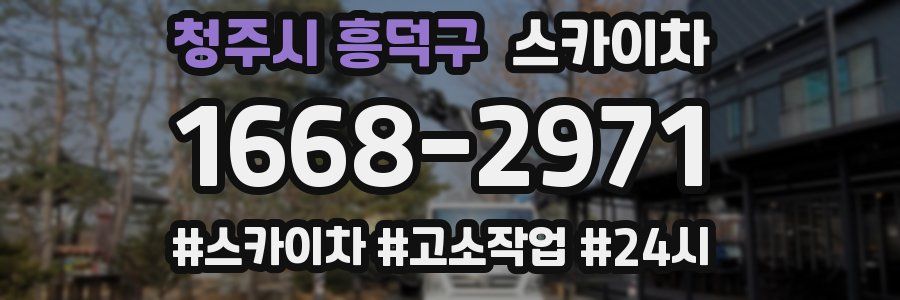 청주시 흥덕구 스카이차