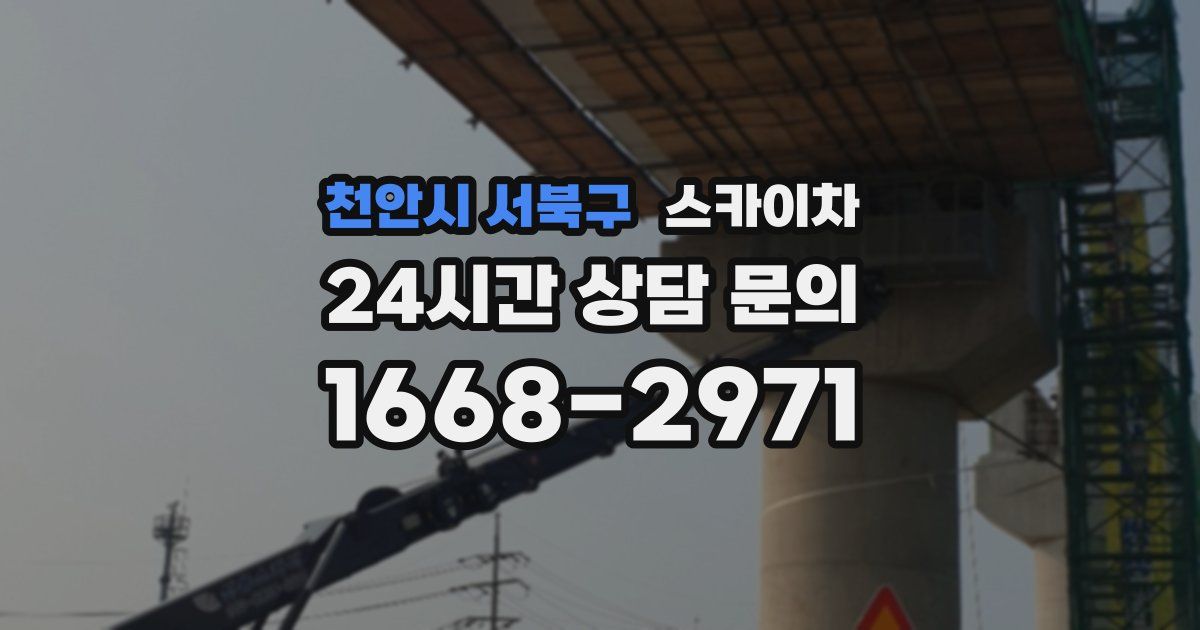 천안시 서북구 스카이차