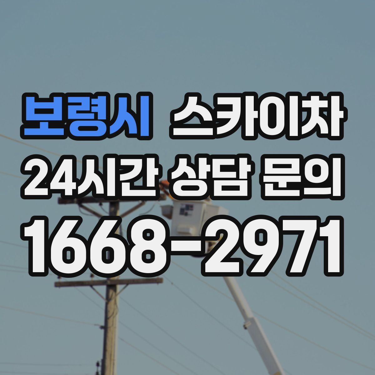 보령시 스카이차
