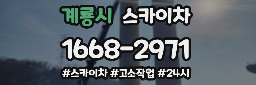 계룡시 스카이차