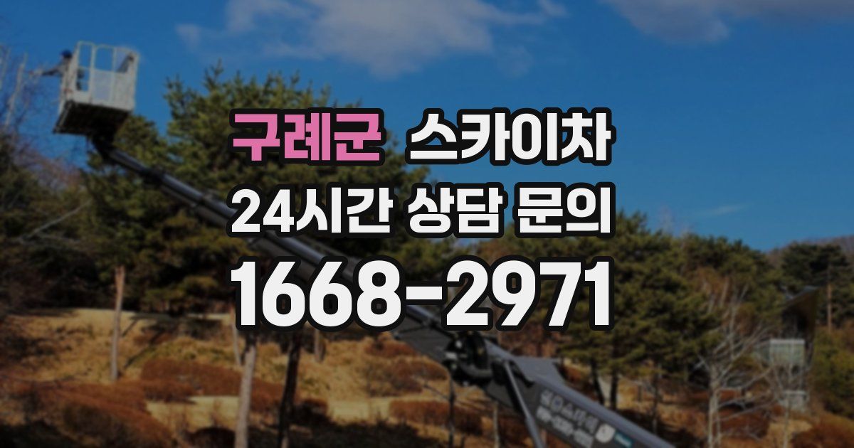 구례군 스카이차