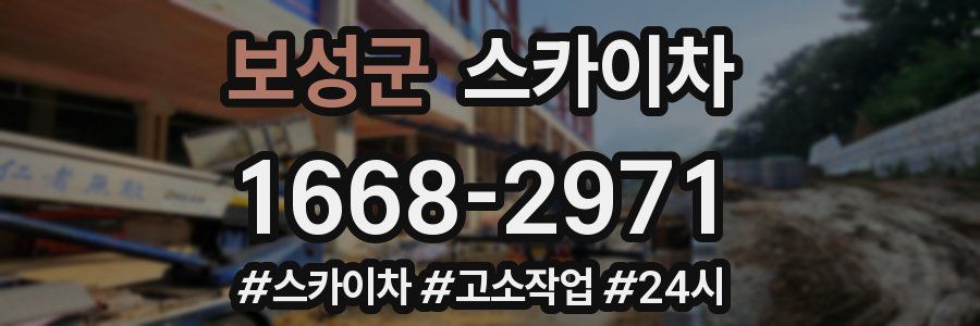 보성군 스카이차