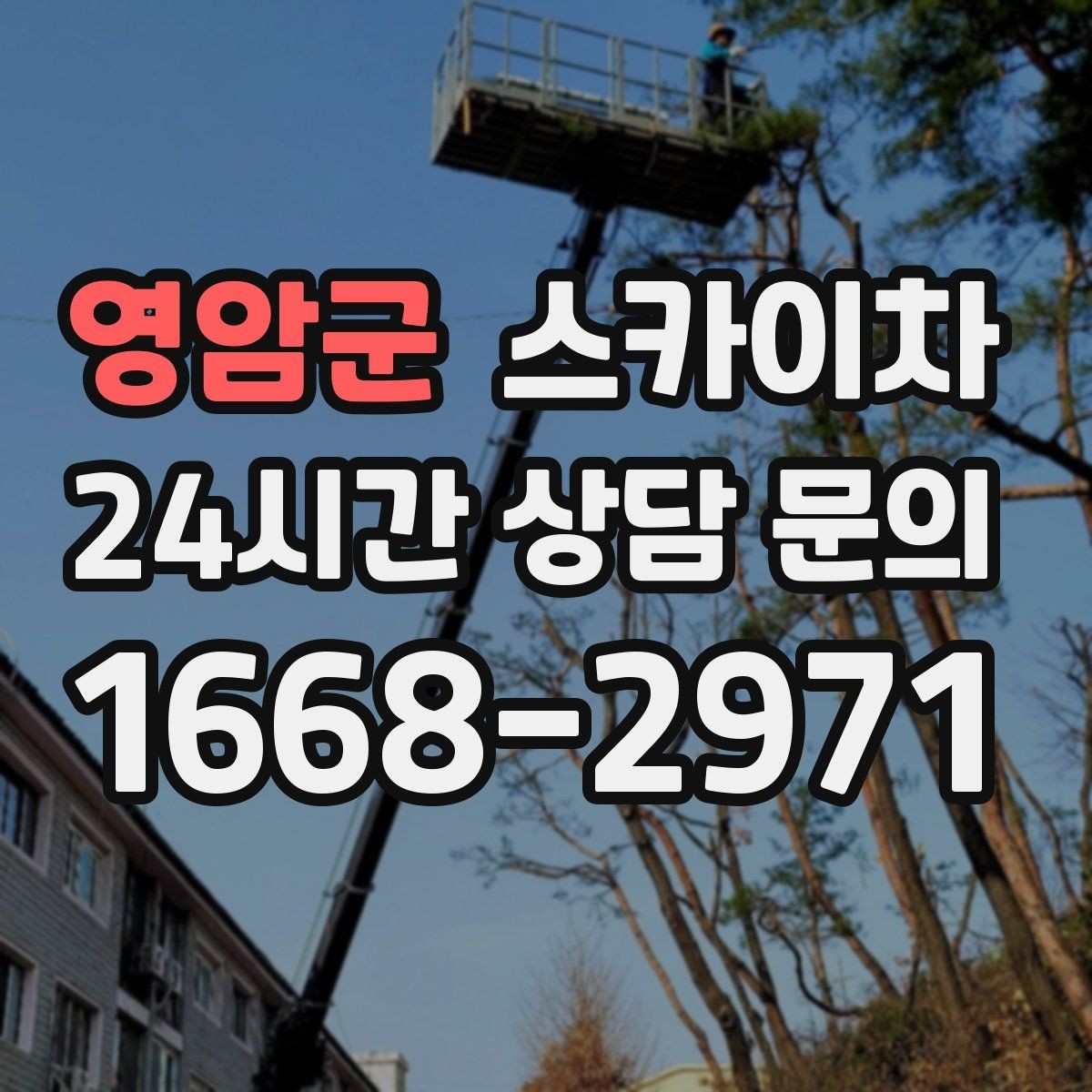 영암군 스카이차 외부 시설물 흔들림이 보이면 즉시 점검