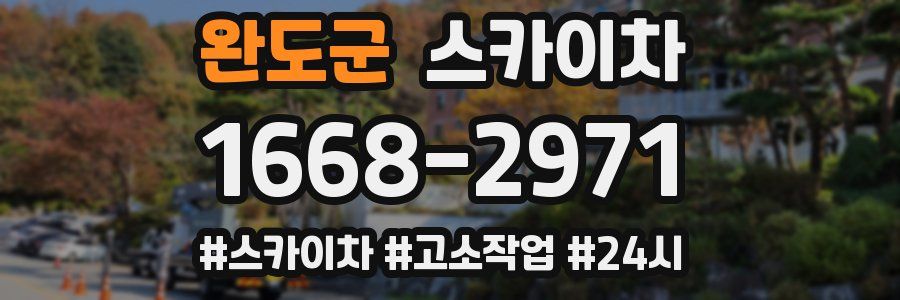 완도군 스카이차