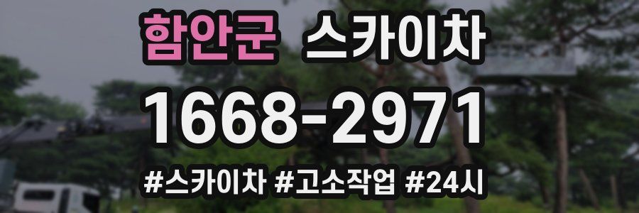 함안군 스카이차