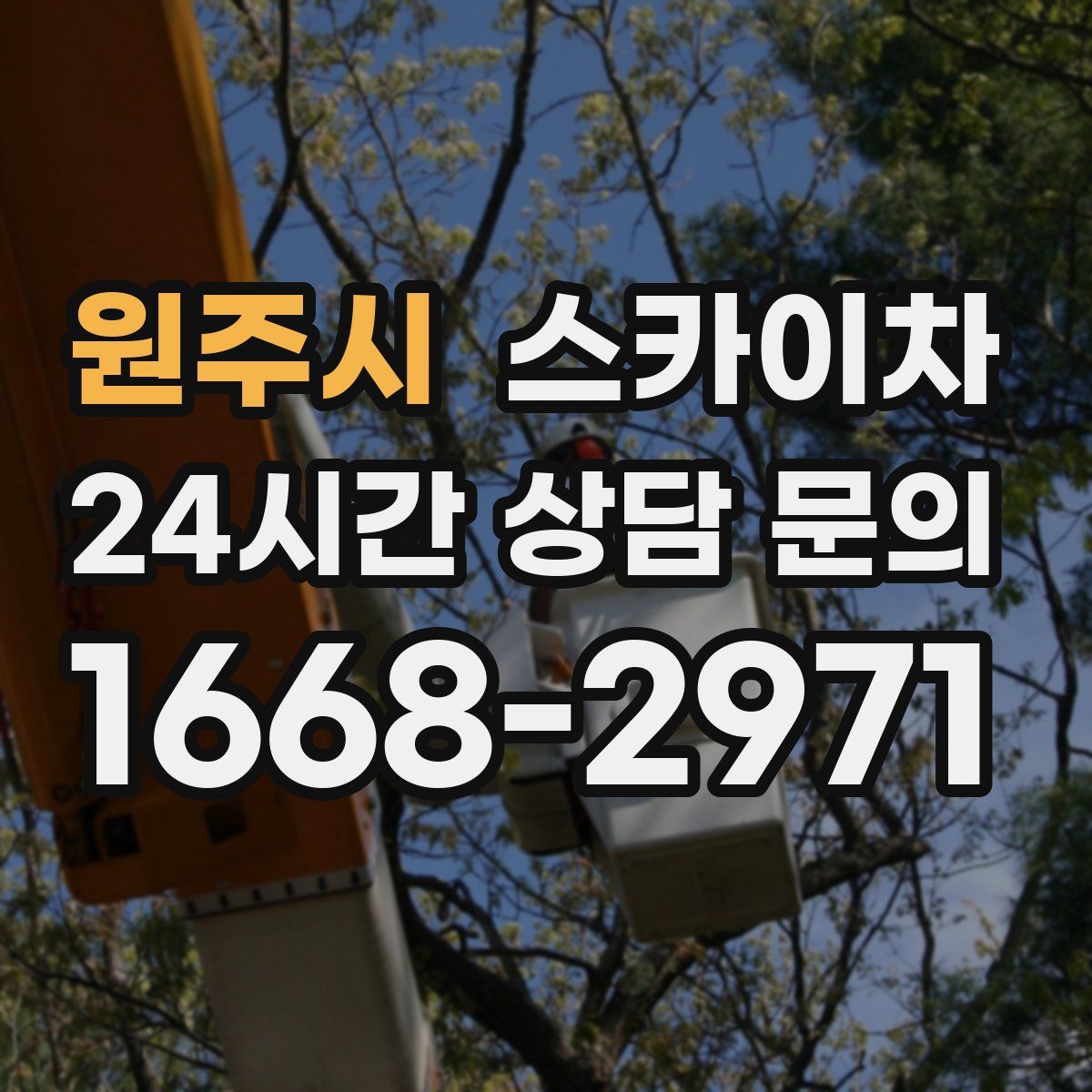 원주시 스카이차