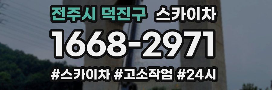 전주시 덕진구 스카이차