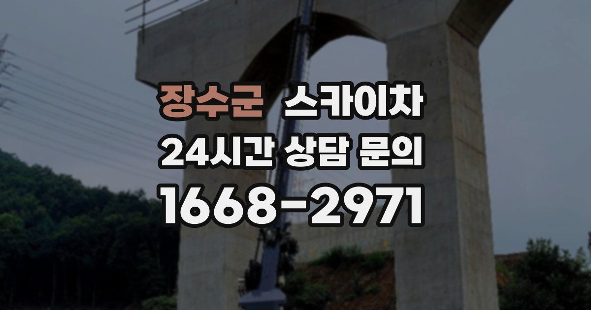 장수군 스카이차