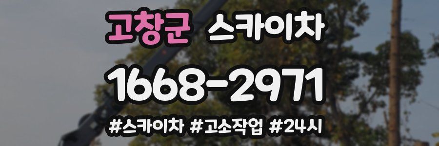 고창군 스카이차