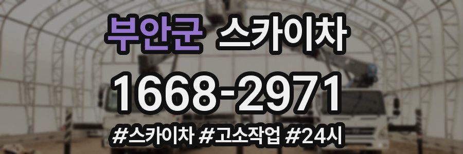 부안군 스카이차