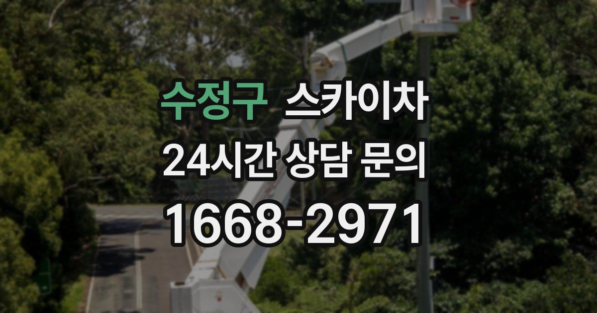 수정구 스카이차