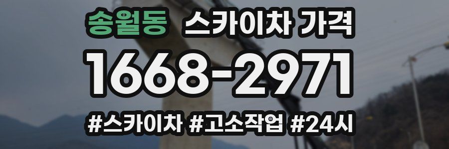 송월동 스카이차 가격