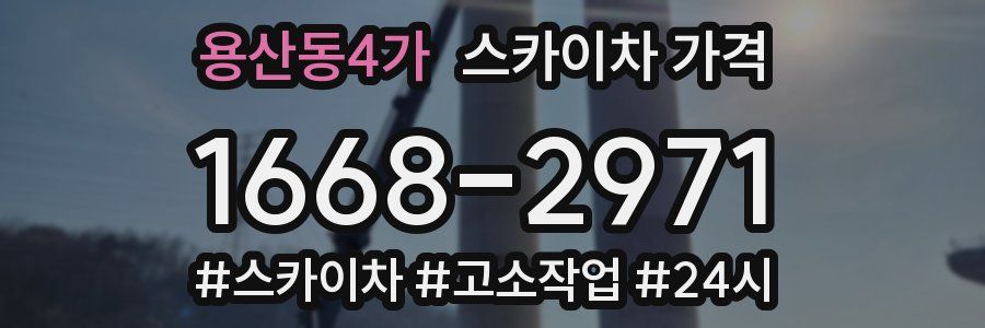 용산동4가 스카이차 가격