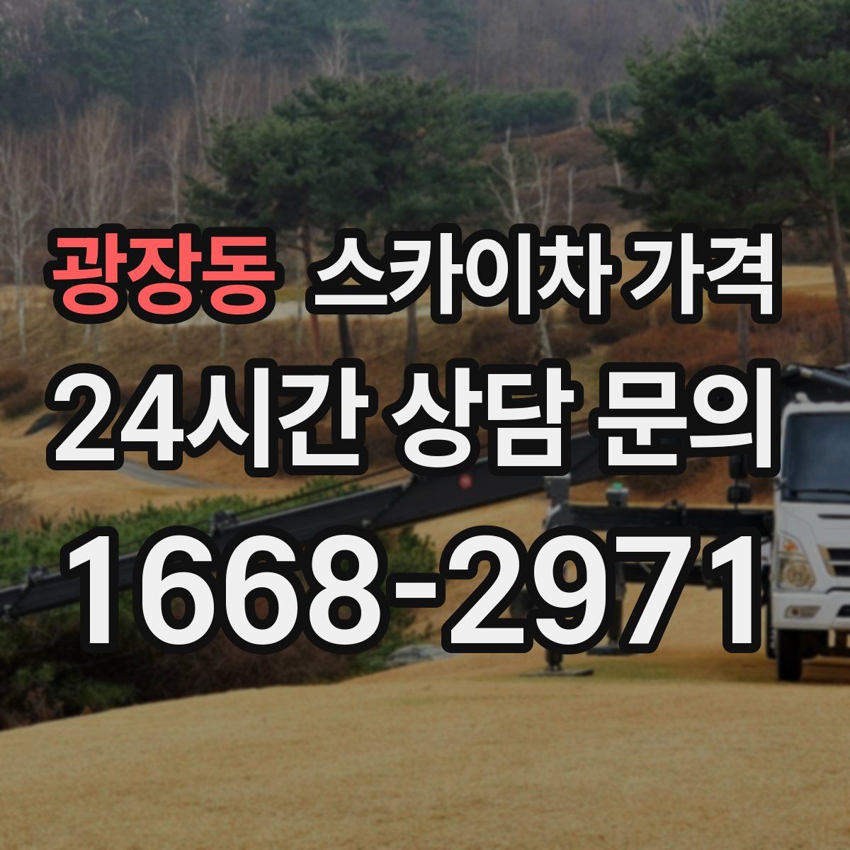 광장동 스카이차 가격