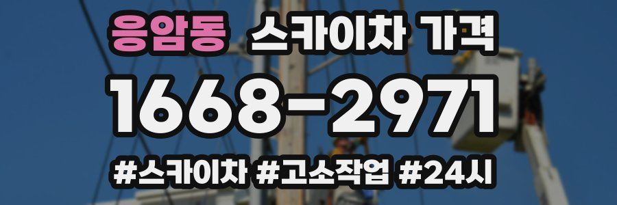 응암동 스카이차 가격