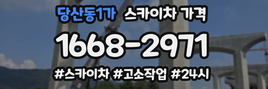 당산동1가 스카이차 가격