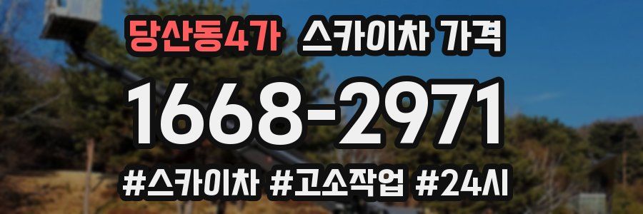 당산동4가 스카이차 가격