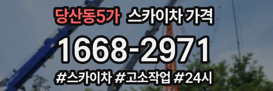 당산동5가 스카이차 가격