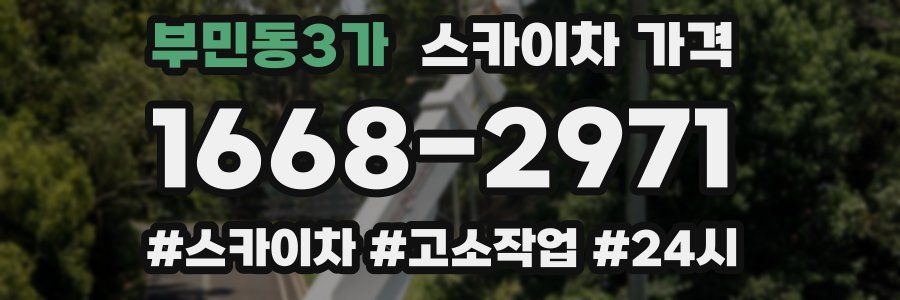 부민동3가 스카이차 가격