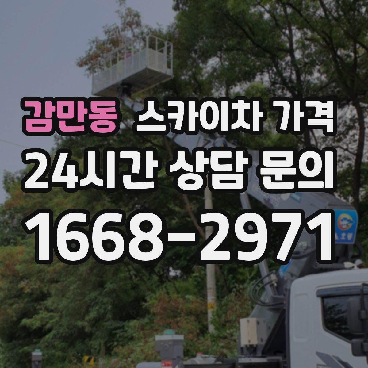 감만동 스카이차 가격