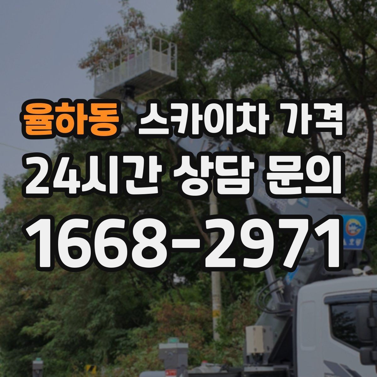 율하동 스카이차 가격 유도원 배치가 필요한 상황 정리
