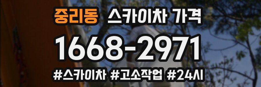 중리동 스카이차 가격