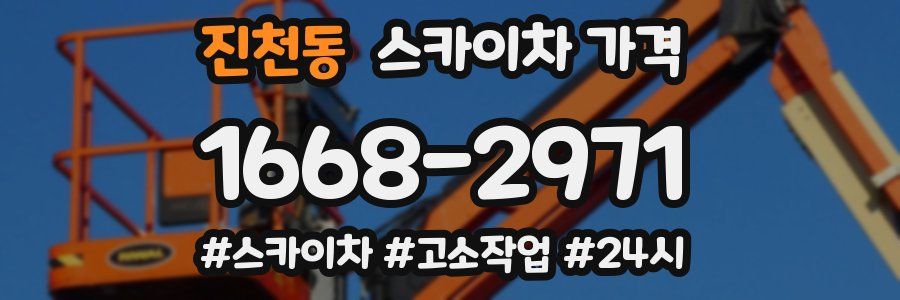 진천동 스카이차 가격